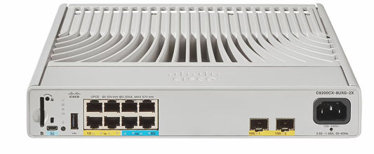 Cisco Catalyst C9200CX-8UXG-2X-E network switch PoE