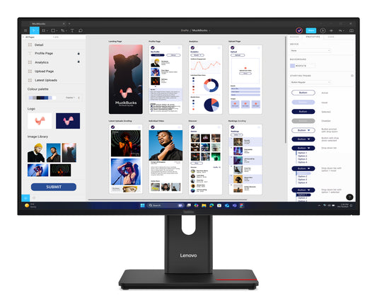 Lenovo ThinkVision T32UD-40 31.5" 4K UHD IPS Monitor