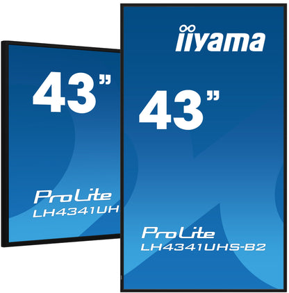 iiyama LH4341UHS-B2 Signage Display 42.5" 4K UHD IPS Monitor