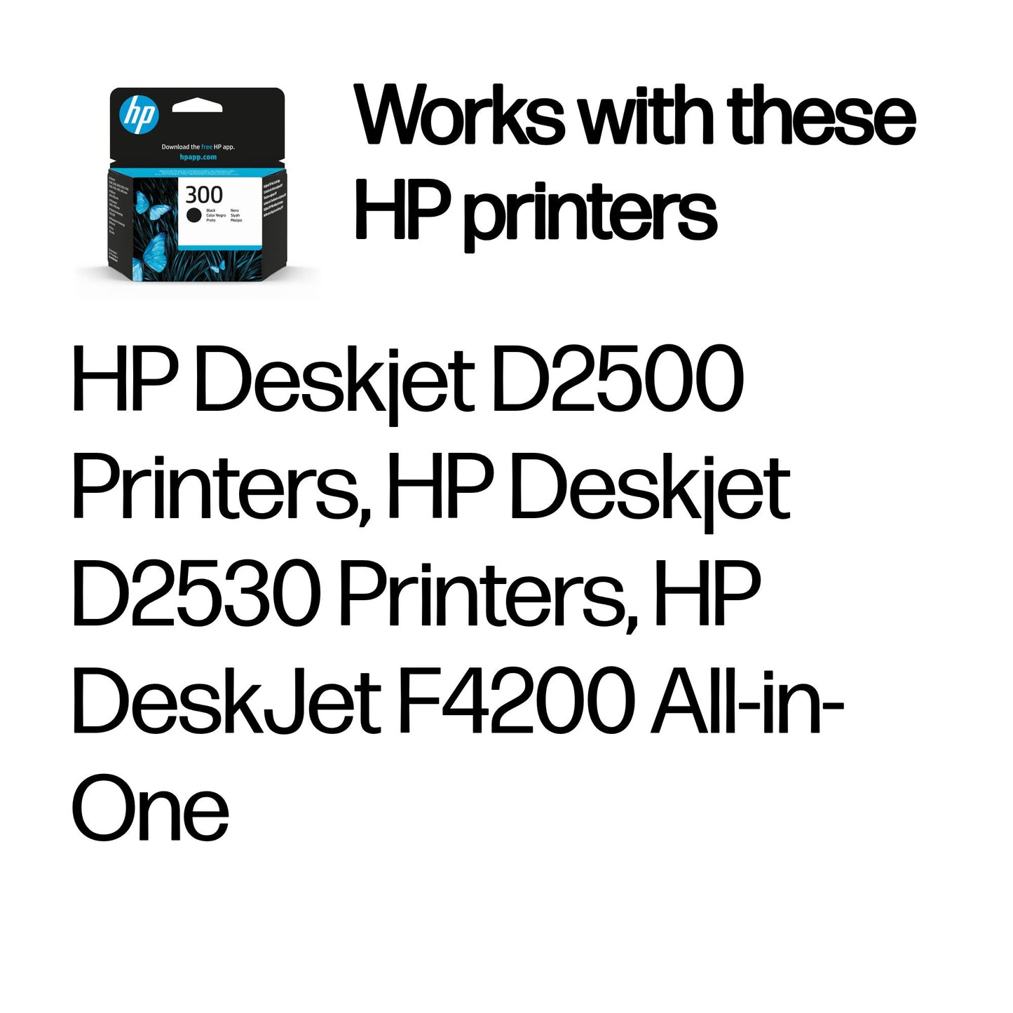HP CC640EE/300 Black Ink Cartridge (200 pages)