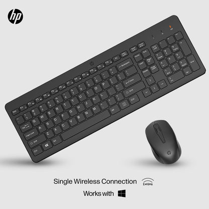 HP 330 Combination Wireless Keyboard & Mouse Combo