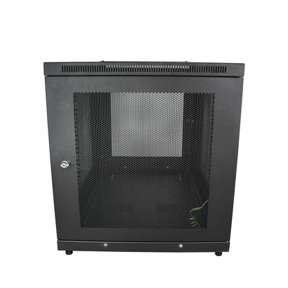 StarTech.com 12U Enterprise-Grade Server Rack Cabinet Kit, 19in Enclosed 4-Post Rack