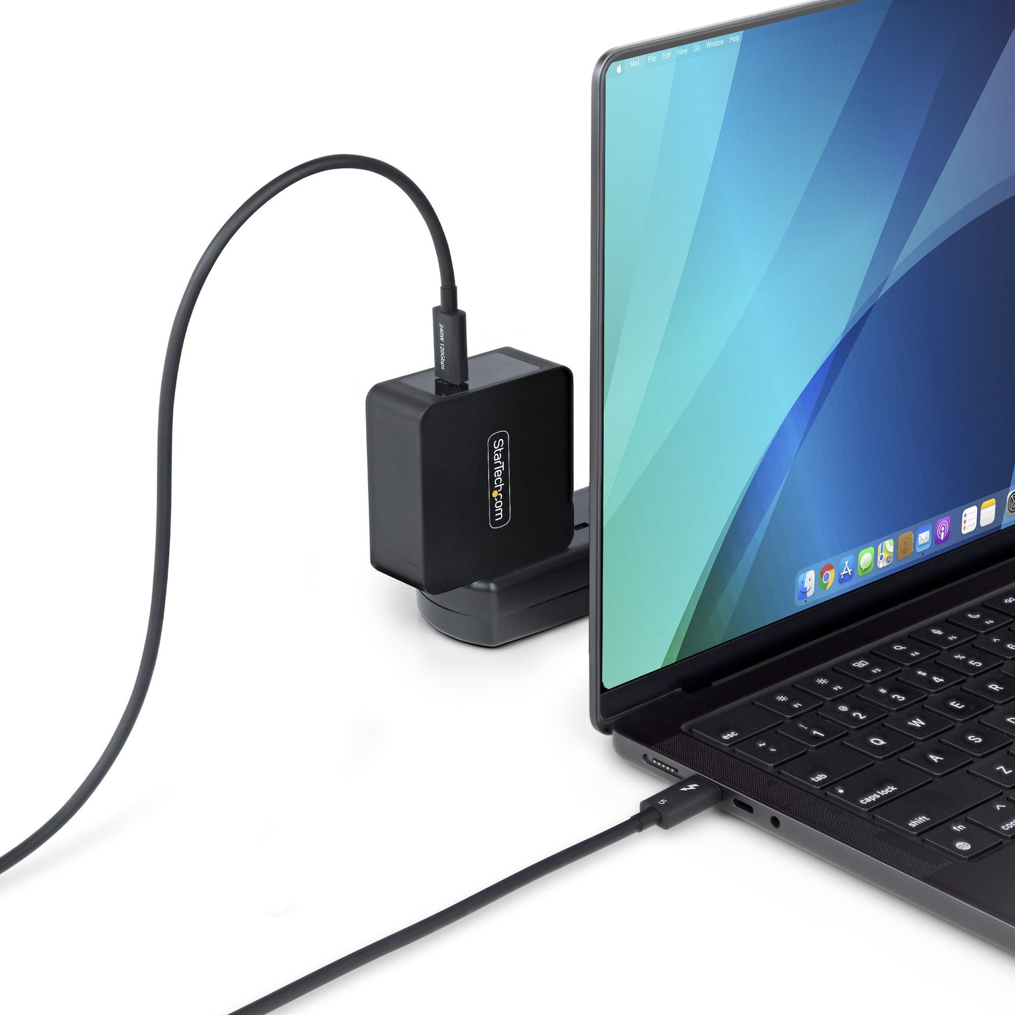 StarTech.com 2.6ft (80cm) Thunderbolt 5 Cable, 80Gbps/Up to 120Gbps, 240W PD, 8K ()