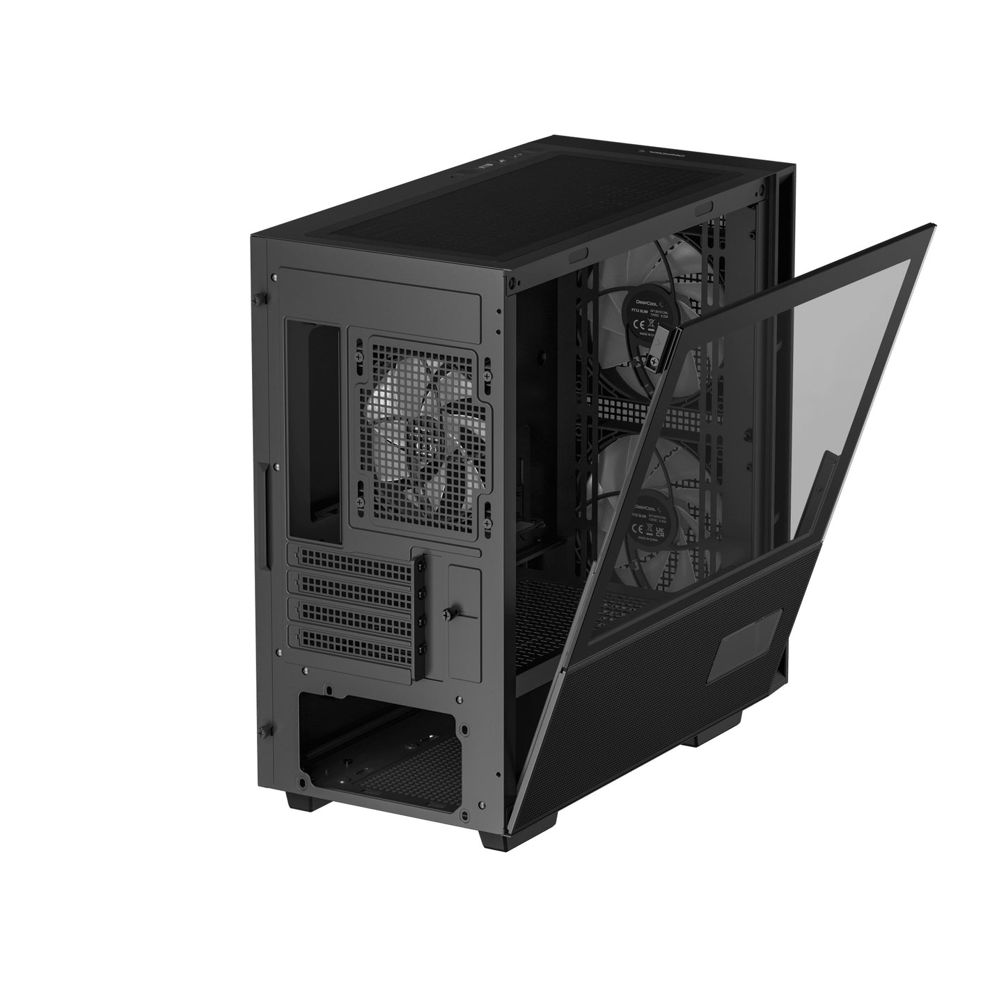 DeepCool CH360 DIGITAL Micro Tower Black PC Case