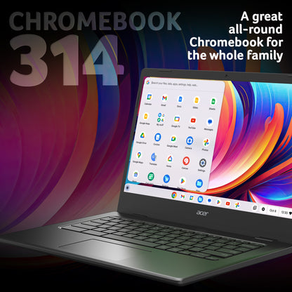 Acer Chromebook 314 14" Celeron N N4500 4GB 64GB eMMC SSD Laptop