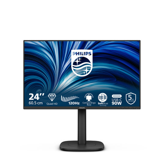 Philips 24B2U3601 23.8" QHD IPS 120Hz Monitor