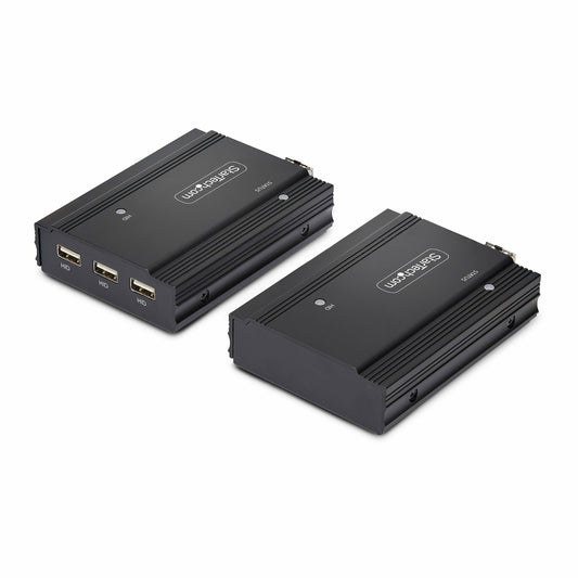 StarTech.com DisplayPort KVM Extender over Fiber Optic, 4K 60Hz, Console Extender KVM Switch