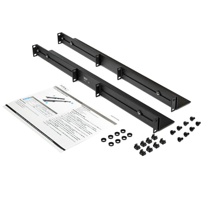 StarTech.com 1U 19 inch Server Rack Rails - 24-36 inch Adjustable Depth - Universal