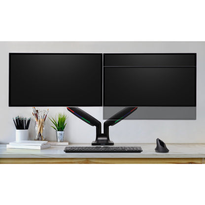 Kensington SmartFit One-Touch Height-Adjustable Dual Monitor Arm Mount