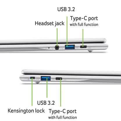 Acer Chromebook 315 CB315-8H-83HD 15.6" MediaTek Kompanio 540 4GB 64GB eMMC SSD Laptop