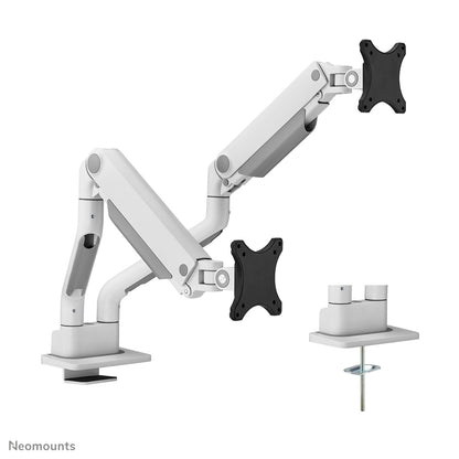 Neomounts DS70S-950WH2 Monitor arm 17-35" - gas spring - Topfix - 180°-stop