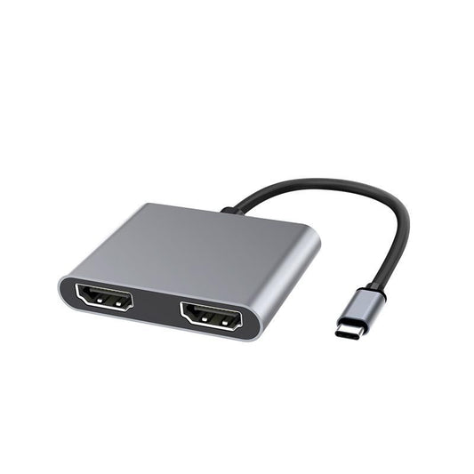 Microconnect USB3.1CHDMIX2 USB graphics adapter Black Hub