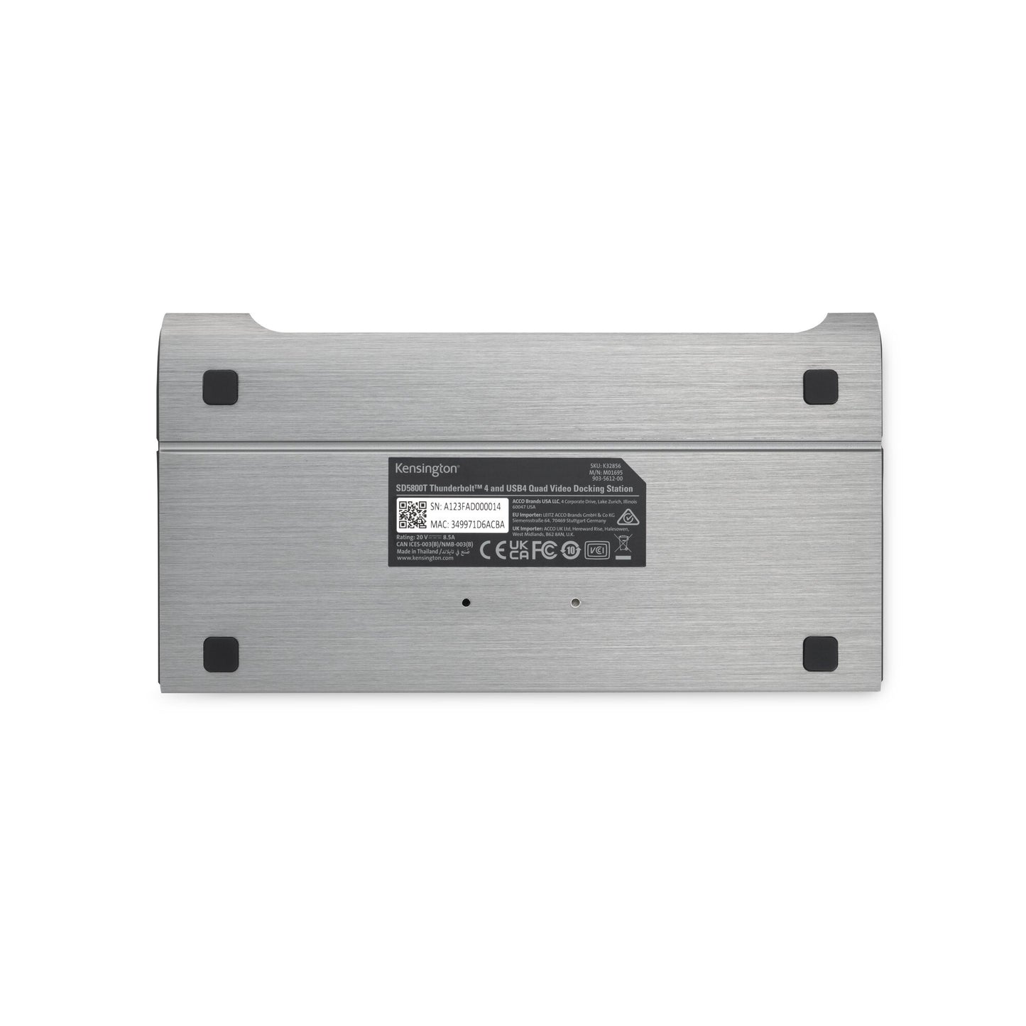 Kensington AD4010T4 and USB4 Thunderbolt 4 Docking Station 98W