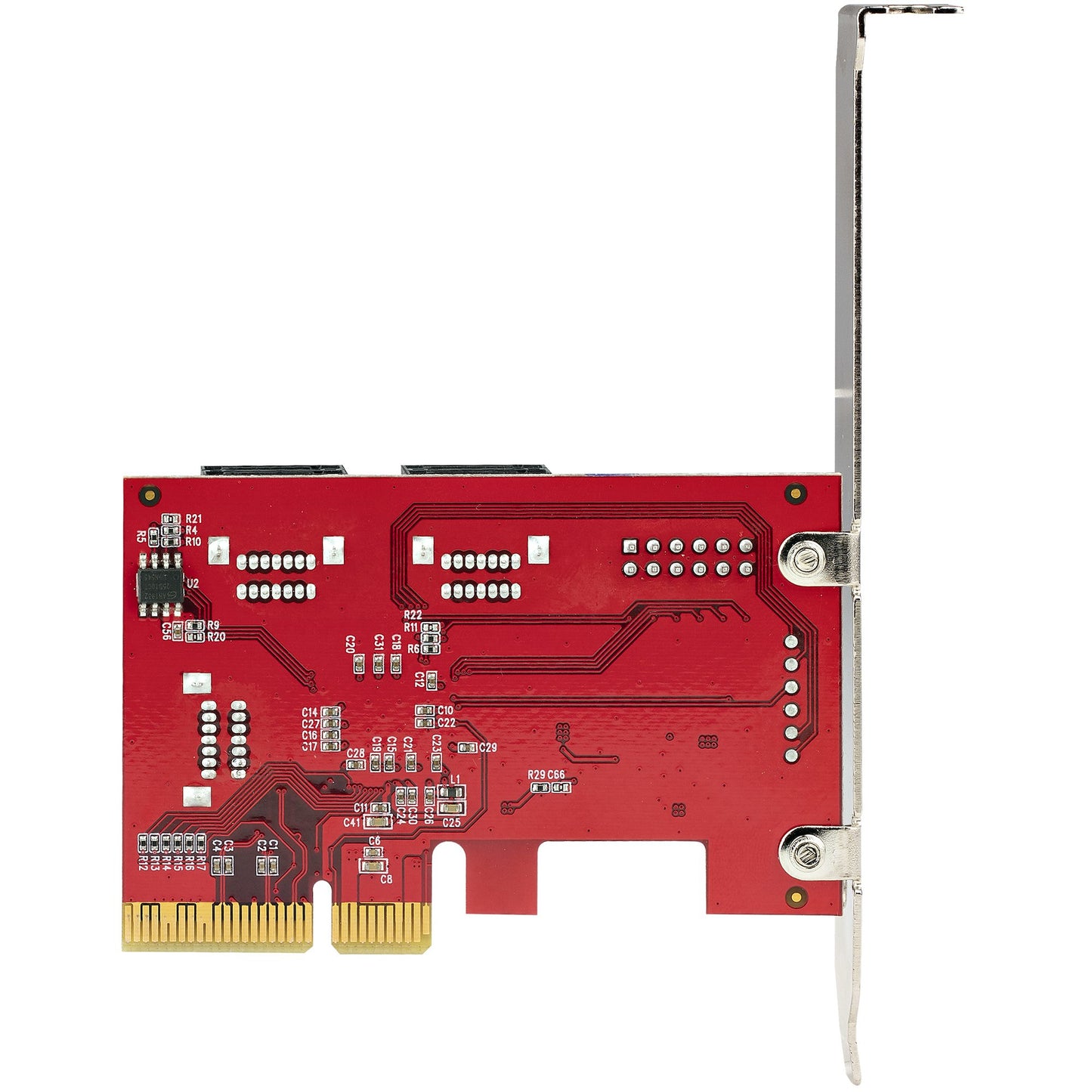 StarTech.com SATA PCIe Card - 6 Port PCIe SATA Expansion Card - 6Gbps - Low/Full Hub