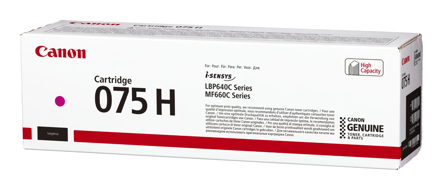 Canon 6367C002/075H Magenta Toner Cartridge (2.5K pages, Canon i-SENSYS LBP-640)
