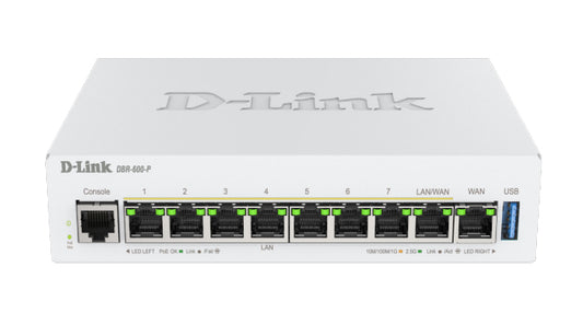 D-Link DBR-600-P/B Business PoE Router Networking