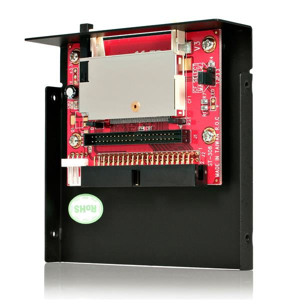 StarTech.com 3.5in Drive Bay IDE to Single CF SSD Adapter Card Reader - TAA Hub