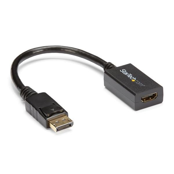 StarTech.com DisplayPort to HDMI Adapter - DP 1.2 to HDMI Video Converter 1080p - DP Cable