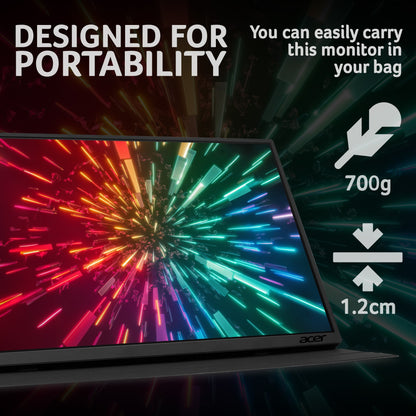 Acer PM161QT portable 15.6" Full HD IPS Monitor