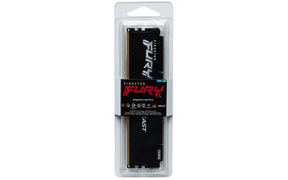 Kingston Technology FURY Beast 16GB DDR5 5200MT/s CL40 Desktop RAM (C40BB16)