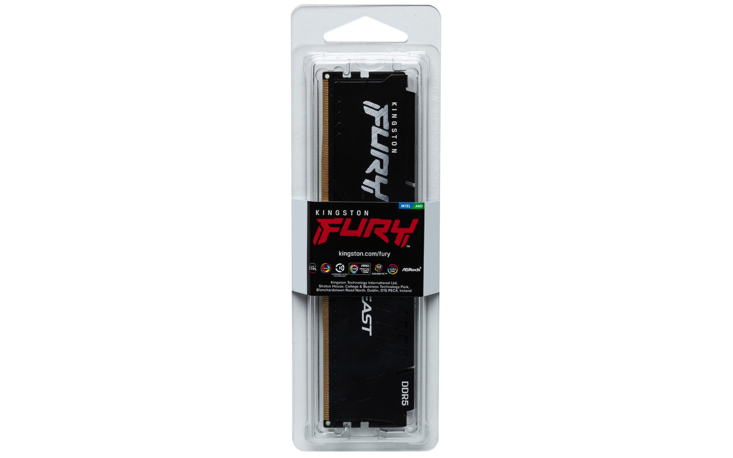 Kingston Technology FURY Beast 32GB DDR5 5600MT/s CL40 Desktop RAM (C40BB32)