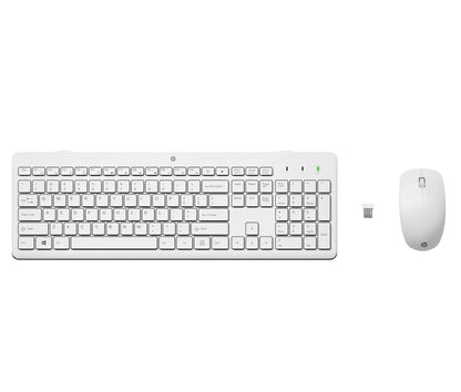HP 230 included AZERTY Wireless Keyboard & Mouse Combo (White)