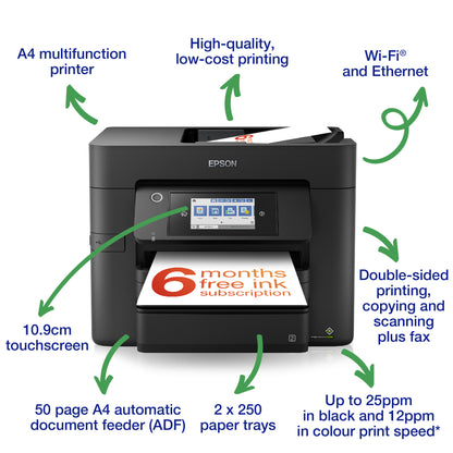 Epson WorkForce Pro WF-4830DTWF Printer