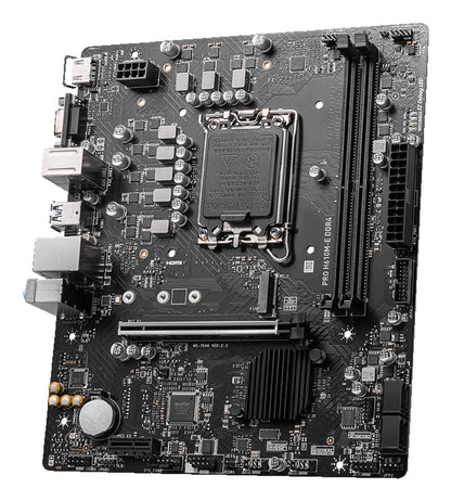 MSI PRO H610M-E DDR4 motherboard Intel H610 LGA 1700 micro ATX