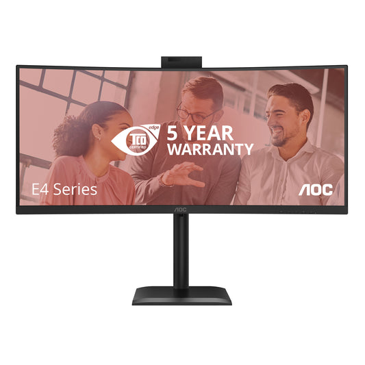 AOC E4 CU34E4CW 34" UWQHD VA 120Hz Curved Monitor
