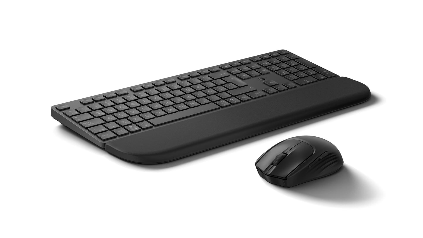 HP Multi-Device Dual-Mode Palm Wired Keyboard & Mouse Combo