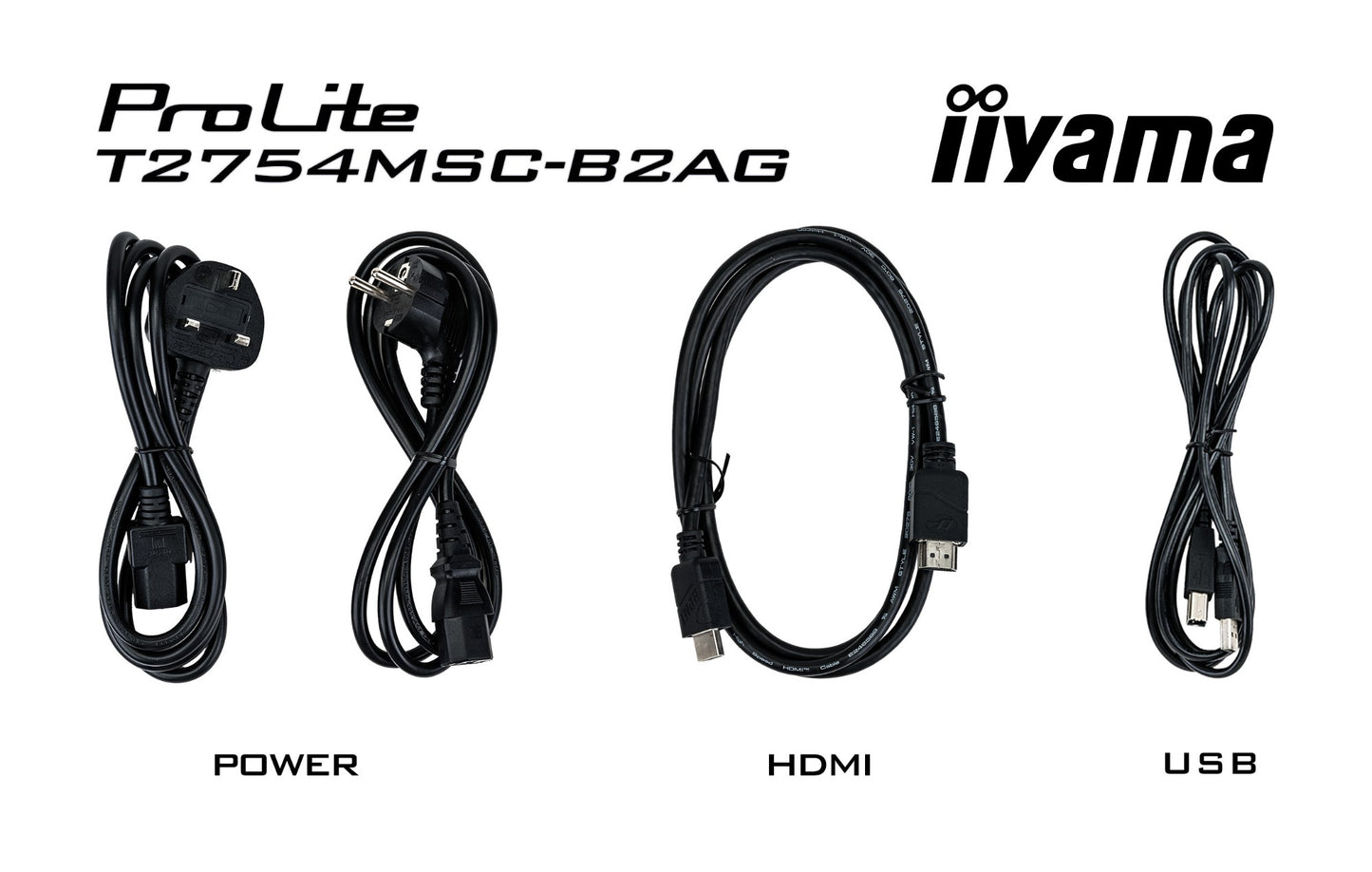iiyama ProLite T2754MSC-B2AG 27" Full HD IPS Touch Monitor