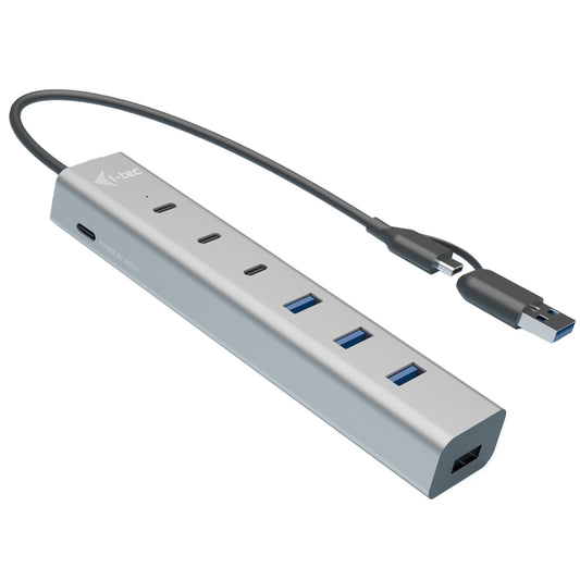 i-tec USB-C/USB-A Charging Metal HUB 7 port
