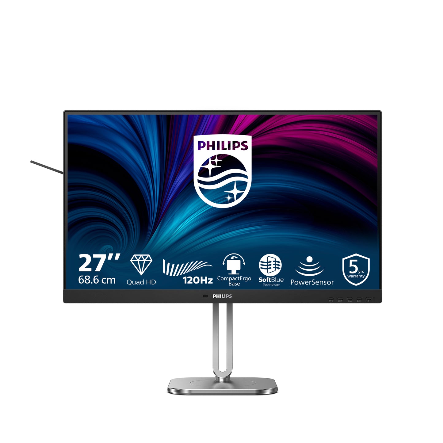 Philips 4000 series 27B2N4500/00 27" QHD IPS 120Hz Monitor