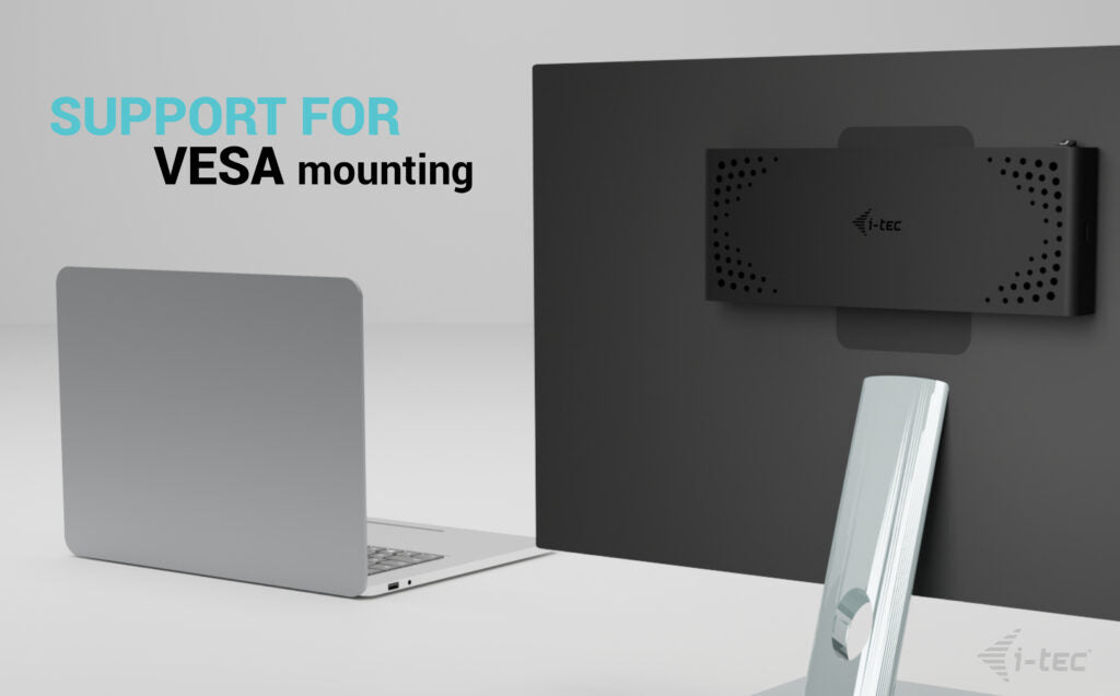 i-tec Universal Display + USB-C Docking Station 85W