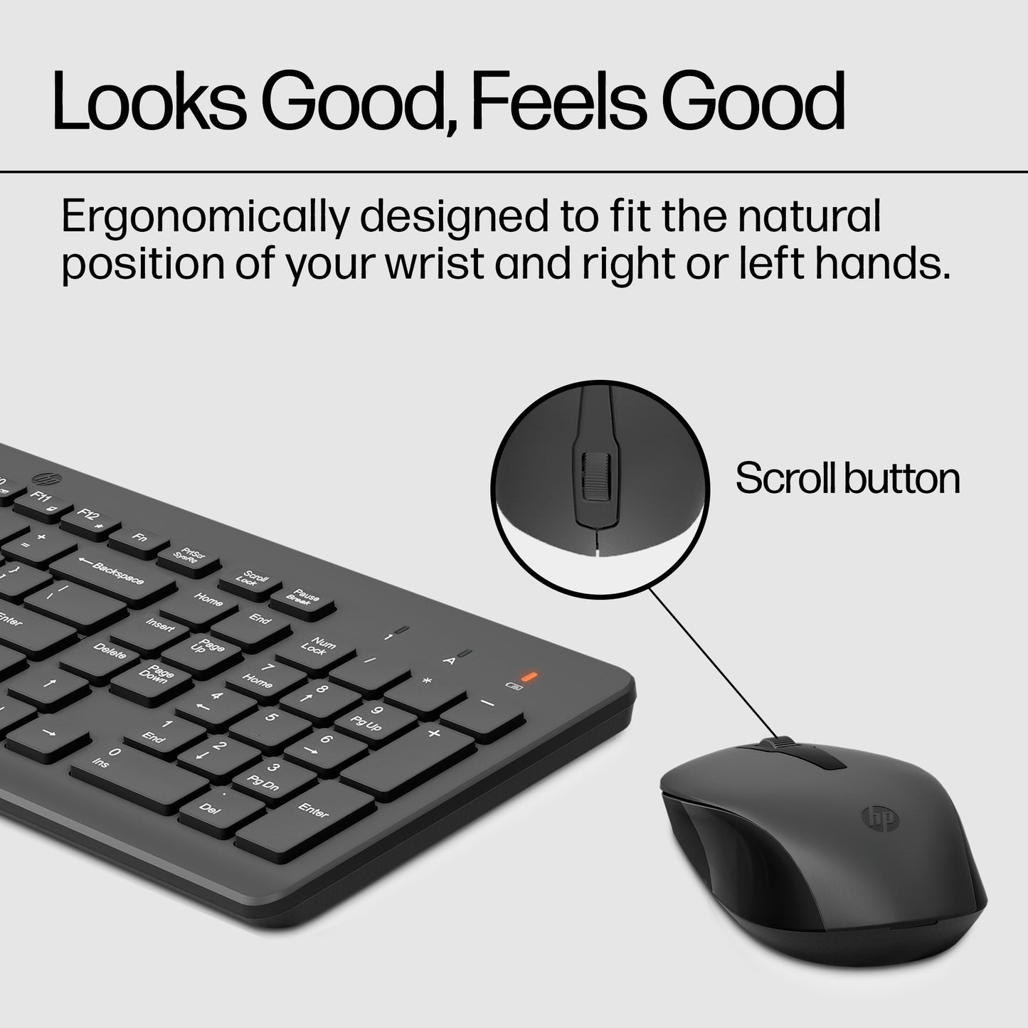 HP 330 Combination Wireless Keyboard & Mouse Combo