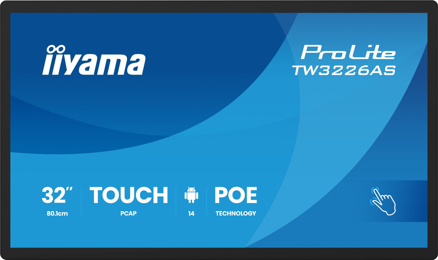 iiyama TW3226AS-B3P Signage Display Kiosk design 31.5" Full HD VA Touch Monitor
