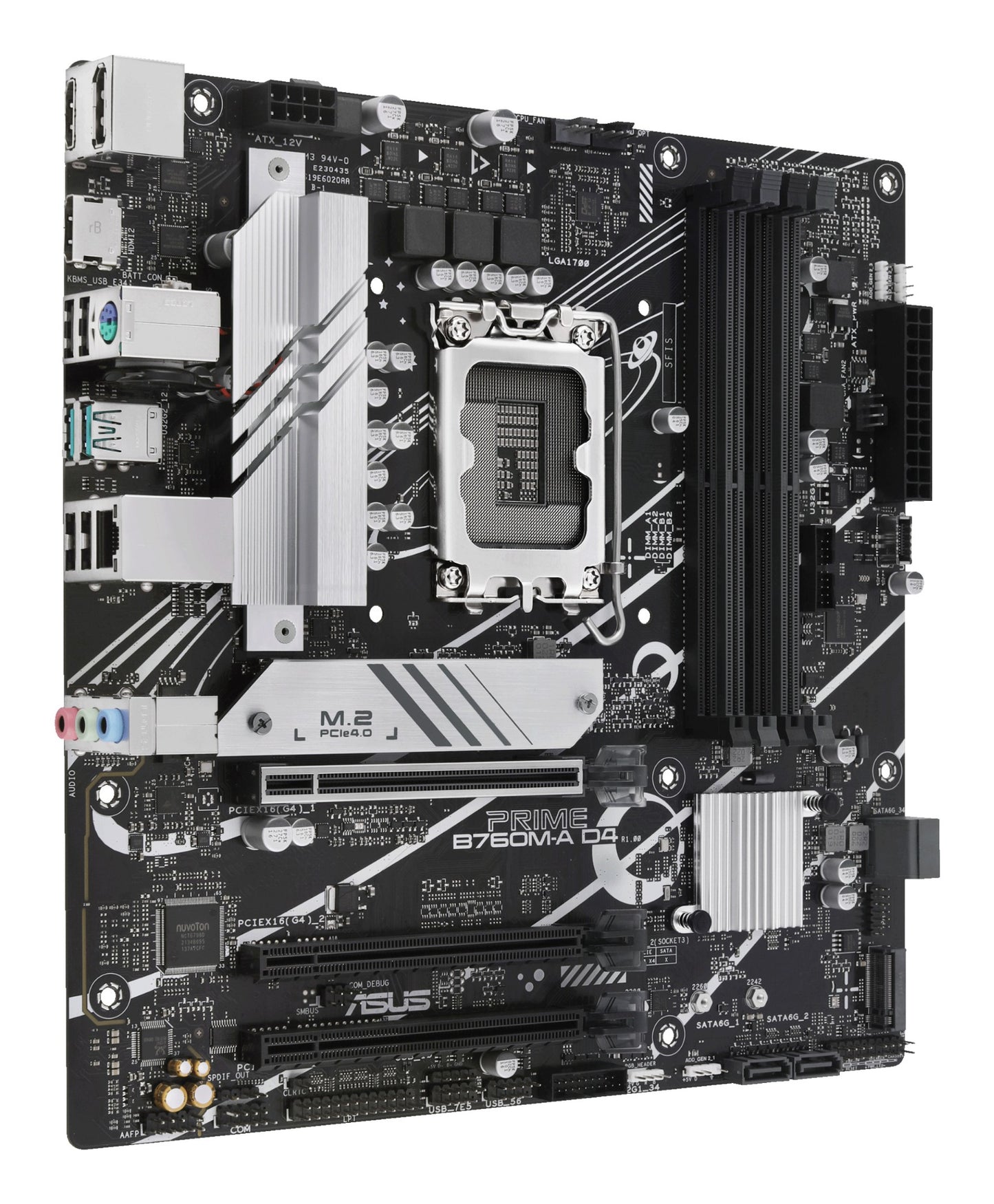 ASUS PRIME B760M-A D4-CSM Intel B760 LGA 1700 micro ATX Motherboard