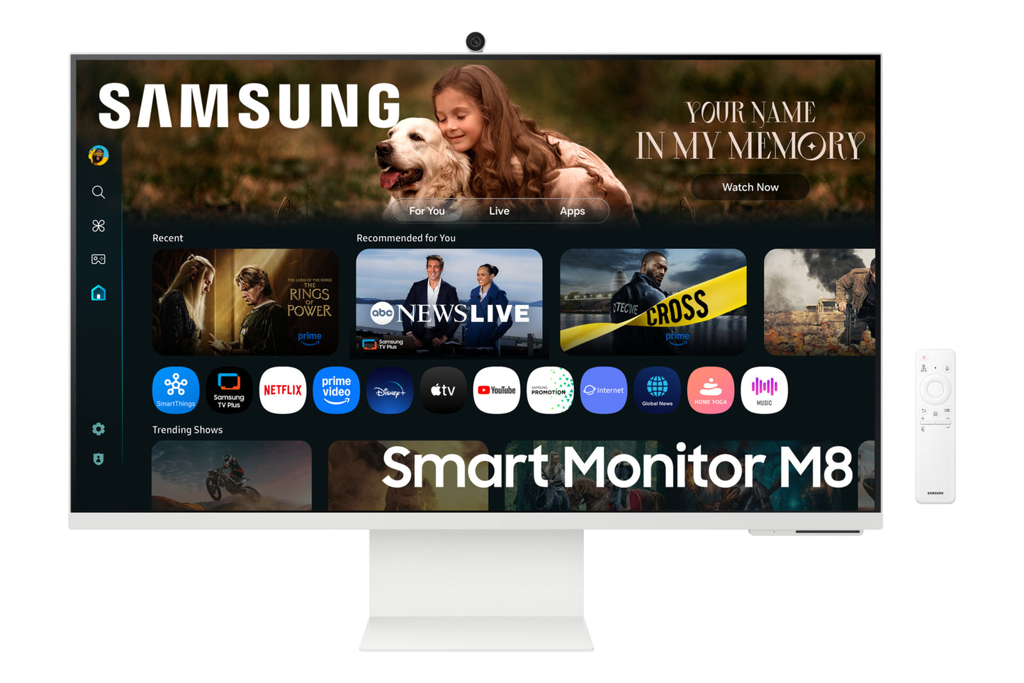 Samsung M8 32" 4K UHD VA Monitor