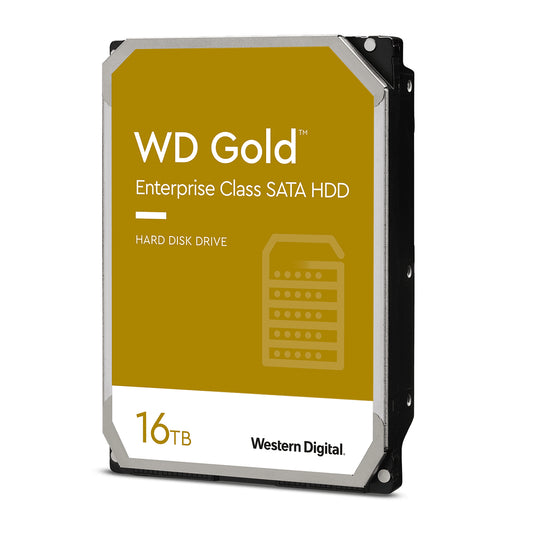 Western Digital Gold 16TB 3.5" SATA 7200 RPM HDD