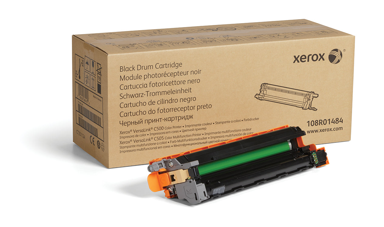 Xerox 108R01484 Black Toner Cartridge (40K pages, Xerox VersaLink C 500)