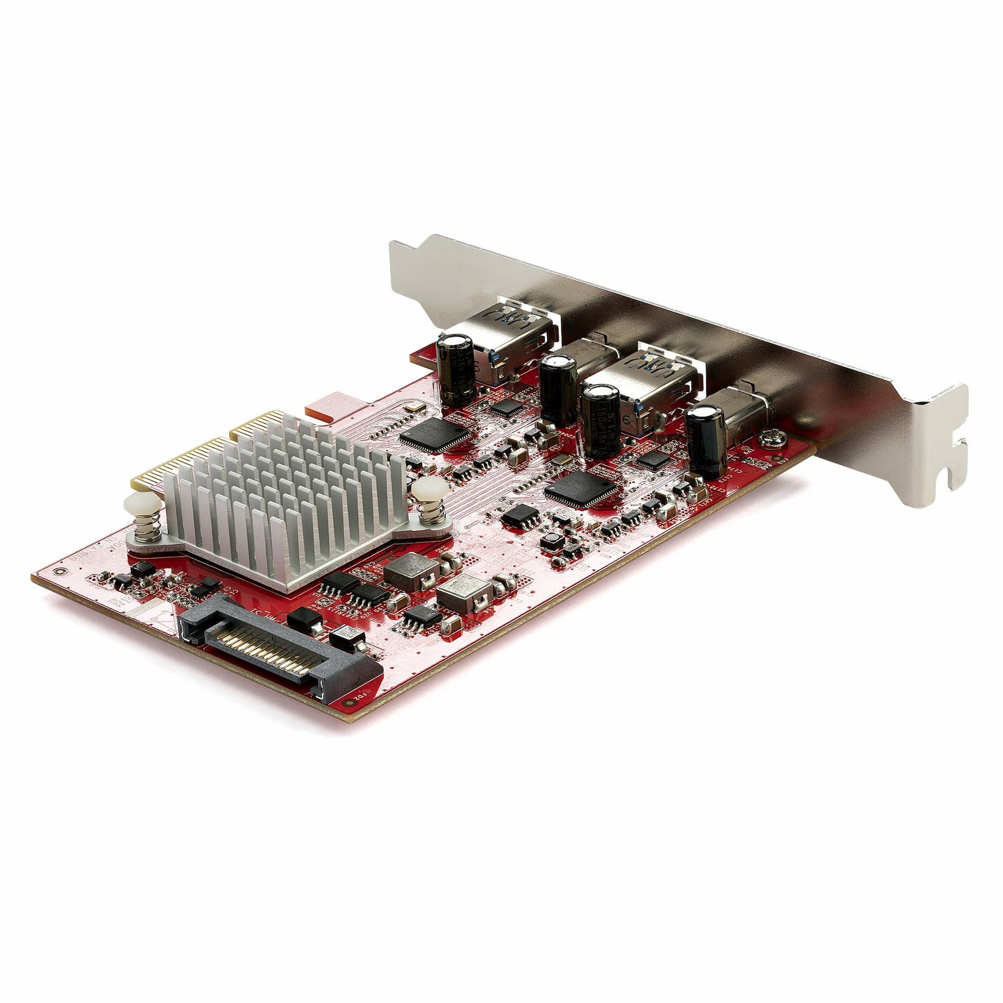 StarTech.com 4-Port USB PCIe Card - 10Gbps USB PCI Express Expansion Card w/ 2 Hub