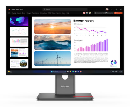 Lenovo ThinkVision P24Q-40 23.8" QHD IPS 120Hz Monitor
