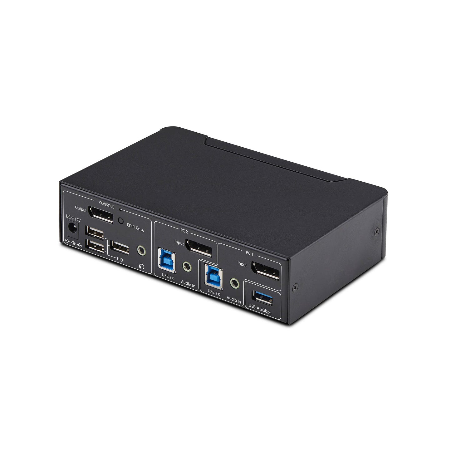 StarTech.com 2-Port DisplayPort KVM Switch, 4K 60Hz, DP 1.2, EDID Management, 2-Port