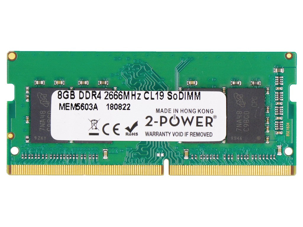 2-Power 8GB (1x8GB) DDR4 2666MT/s SO-DIMM Laptop RAM (EM5603A)