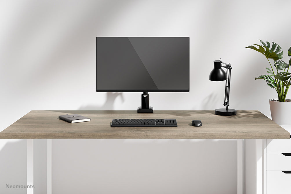 Neomounts DS60-600BL1 Monitor arm 10-32" - Quick-fix - 180°-stop
