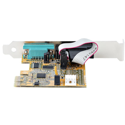StarTech.com 2-Port PCI Express Serial Card, Dual Port PCIe to RS232 (DB9) Serial Hub