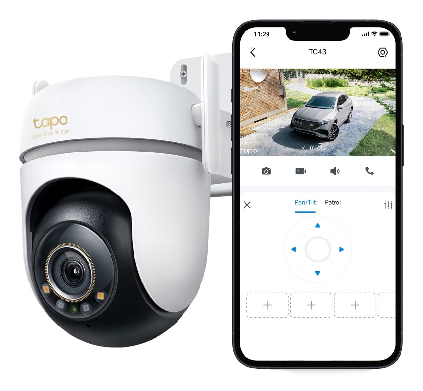 TP-LINK Tapo TC43(EU) V2 Spherical IP security camera Indoor & outdoor 2880 x 1620