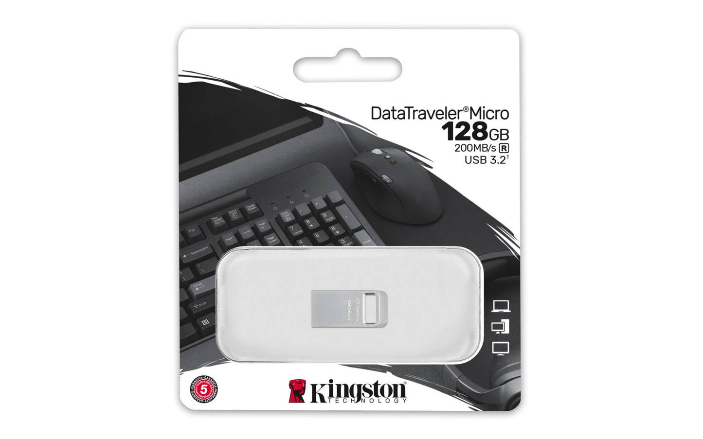 Kingston Technology DTMC3G2/128GB 128GB HDD