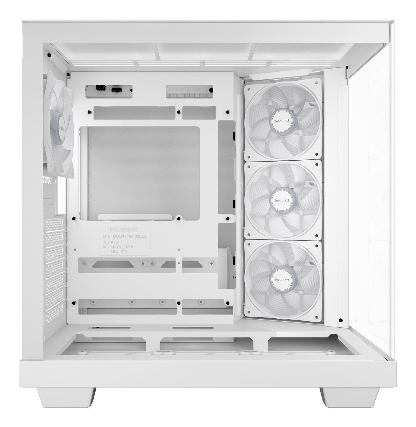 be quiet! Light Base 500 LX White Midi Tower PC Case