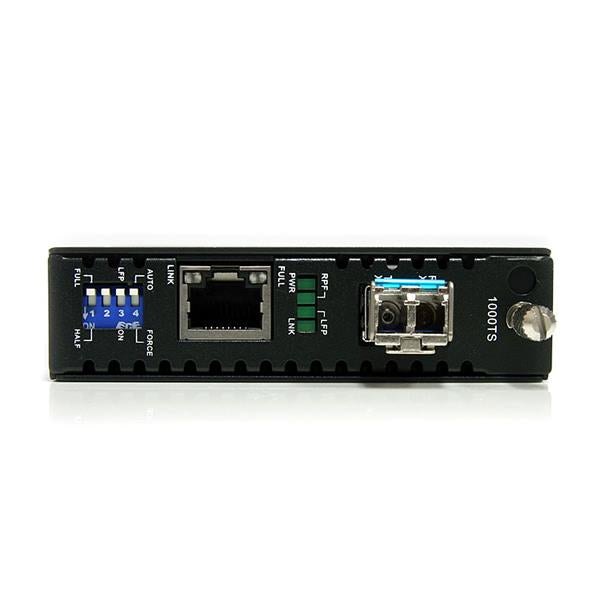 StarTech.com Fiber Media Converter Gigabit 1000Mbps MM Fibre LC 550m Networking